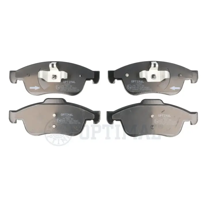 Гальмівні колодки дискові Optimal BP-12392 (фото 1)
