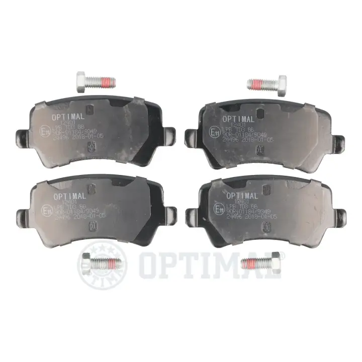 Гальмівні колодки дискові Optimal BP12401 (фото 1)