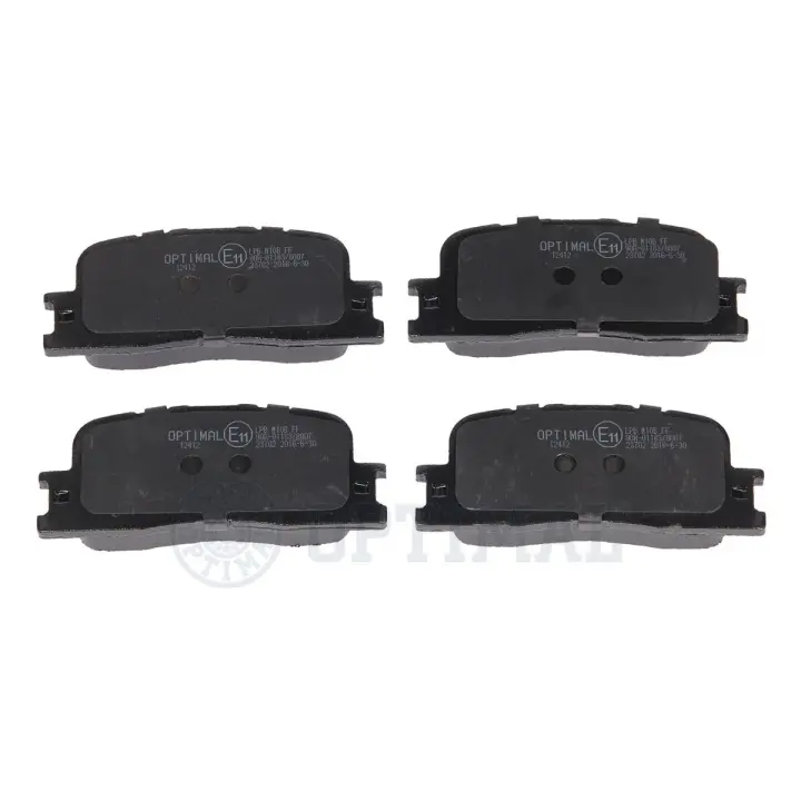Гальмівні колодки дискові Optimal BP-12412 (фото 1)