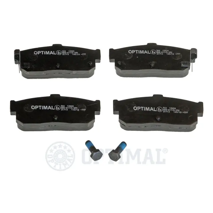 Гальмівні колодки дискові Optimal BP-12424 (фото 1)