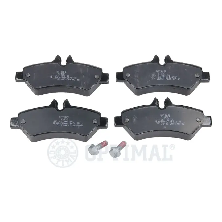 Гальмівні колодки дискові Optimal BP-12430 (фото 1)