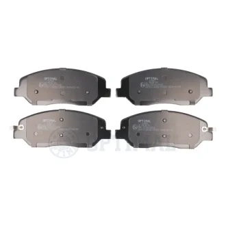 Гальмівні колодки дискові Optimal BP-12450