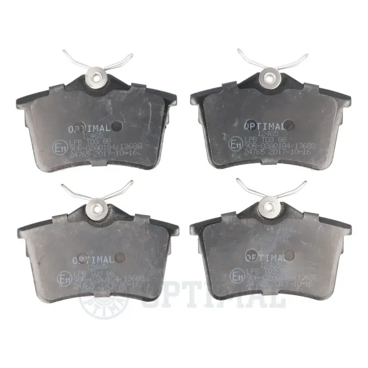 Гальмівні колодки дискові Optimal BP-12465 (фото 1)