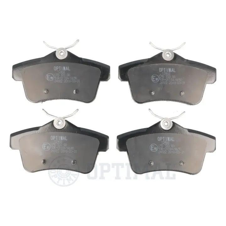 Гальмівні колодки дискові Optimal BP12468 (фото 1)
