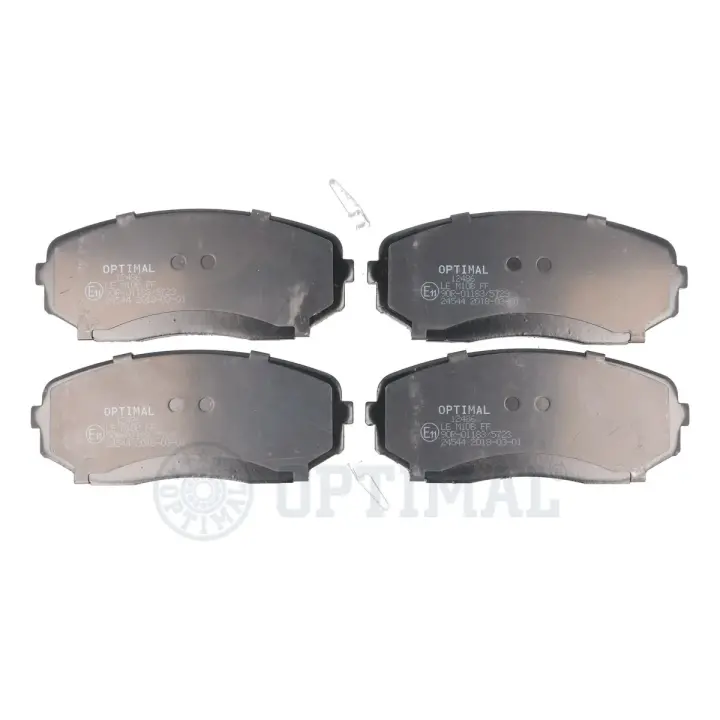 Гальмівні колодки дискові Optimal BP-12486 (фото 1)