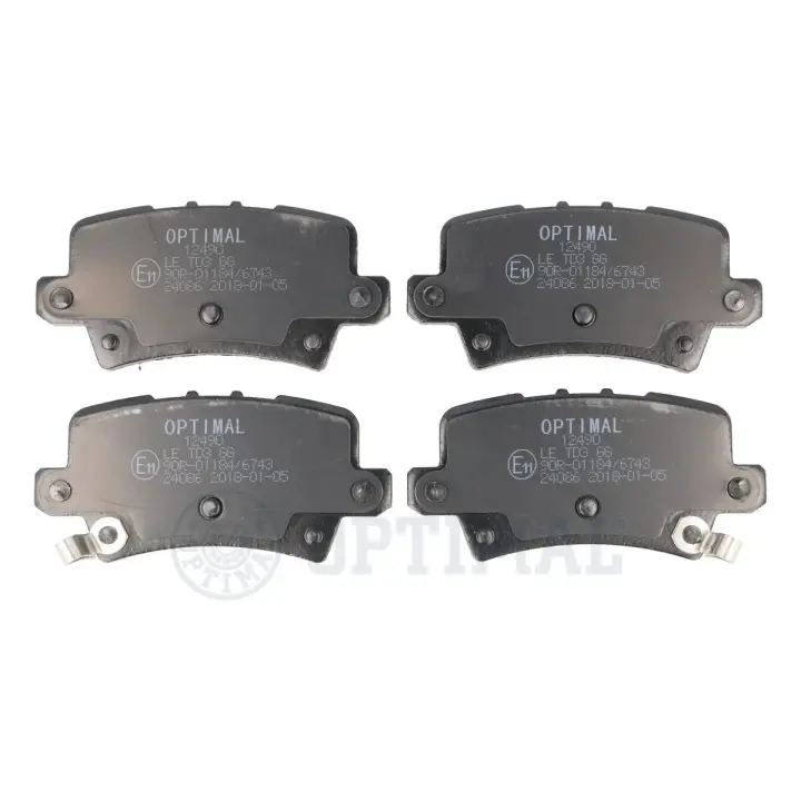 Гальмівні колодки дискові Optimal BP-12490 (фото 1)