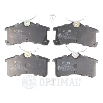 Гальмівні колодки дискові Optimal BP12493