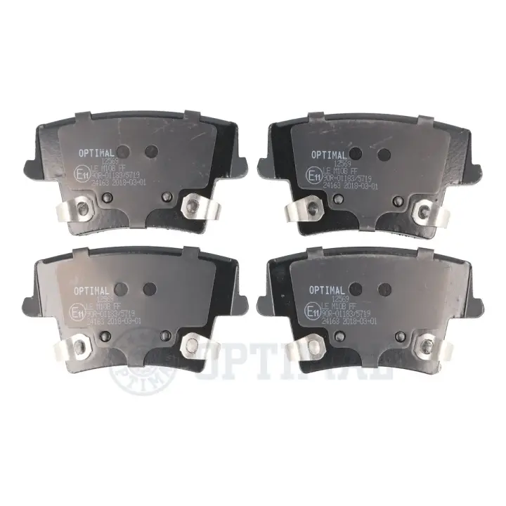 Гальмівні колодки дискові Optimal BP-12569 (фото 1)