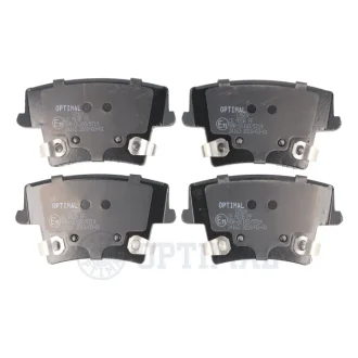 Гальмівні колодки дискові Optimal BP-12569