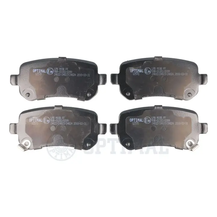 Гальмівні колодки дискові Optimal BP-12570 (фото 1)