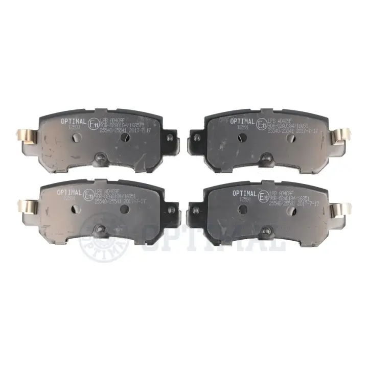 Гальмівні колодки дискові Optimal BP-12591 (фото 1)