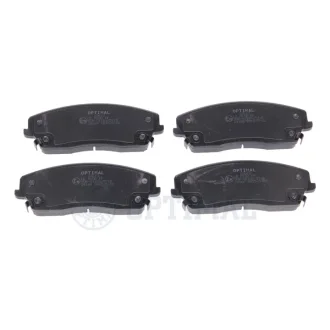 Гальмівні колодки дискові Optimal BP-12613