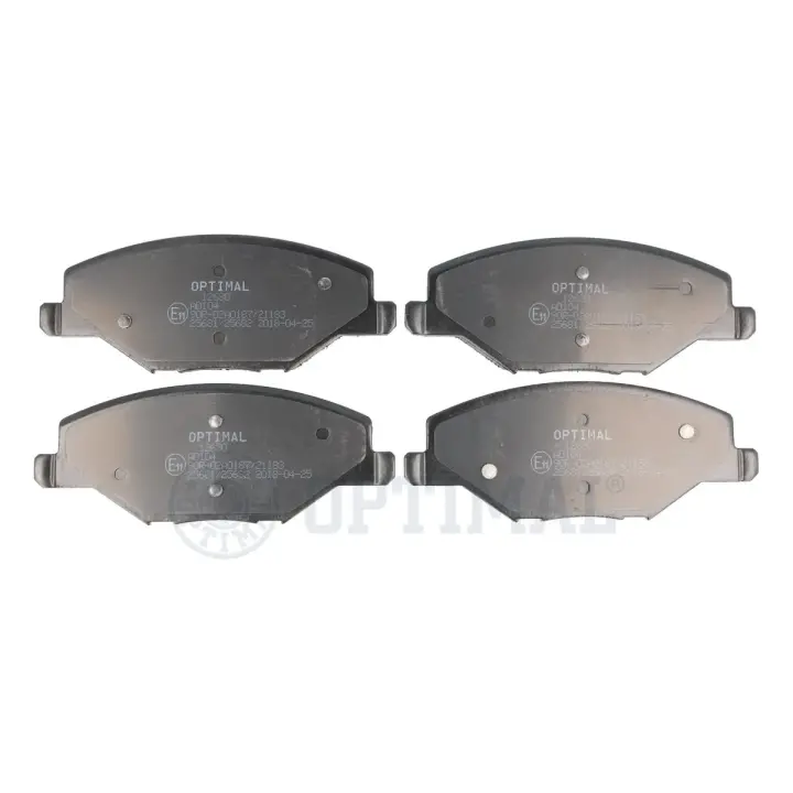 Гальмівні колодки дискові Optimal BP12630 (фото 1)