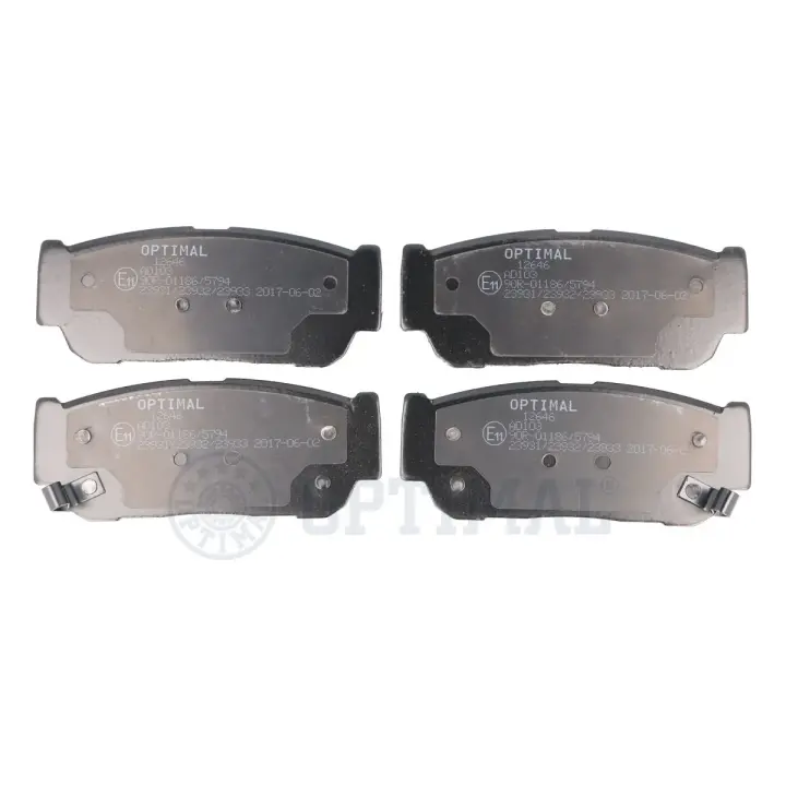 Гальмівні колодки дискові Optimal BP-12646 (фото 1)