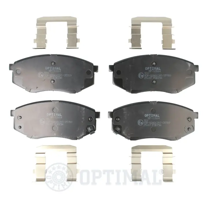 Гальмівні колодки дискові Optimal BP12664 (фото 1)