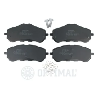 Гальмівні колодки дискові Optimal BP12679