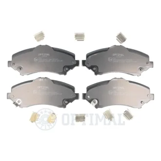 Гальмівні колодки дискові Optimal BP-12704