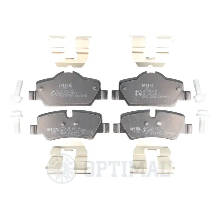 Гальмівні колодки дискові Optimal BP-12710 (фото 1)