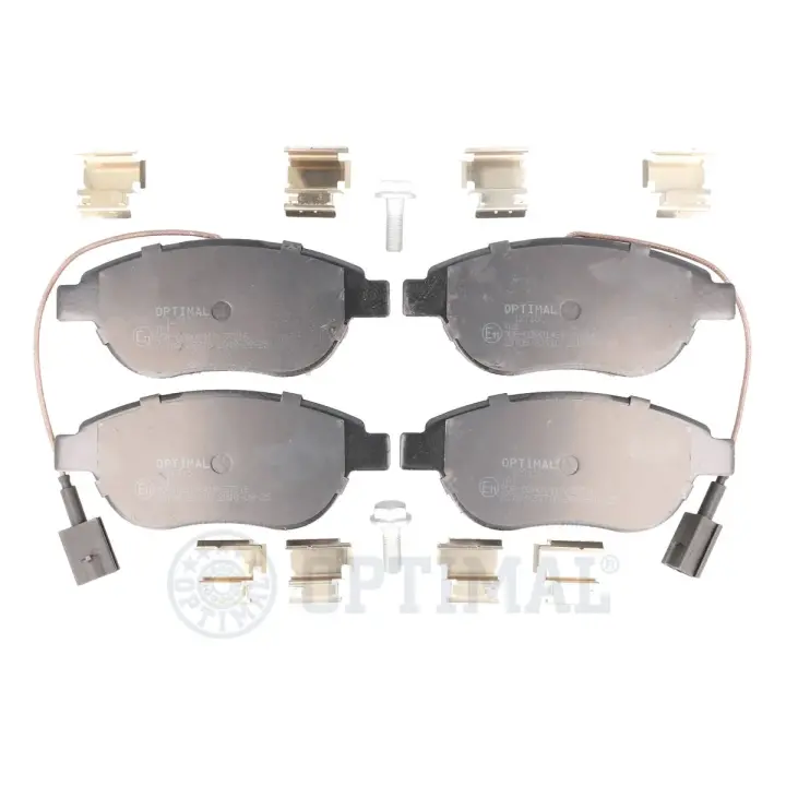 Гальмівні колодки дискові Optimal BP-12715 (фото 1)