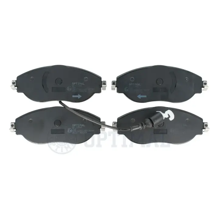 Гальмівні колодки дискові Optimal BP-12802 (фото 1)