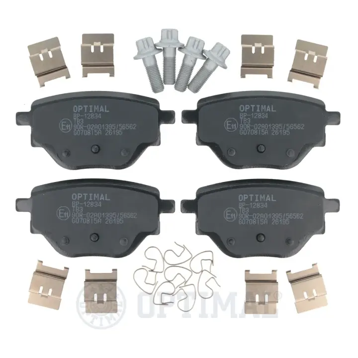 Гальмівні колодки дискові Optimal BP-12834 (фото 1)