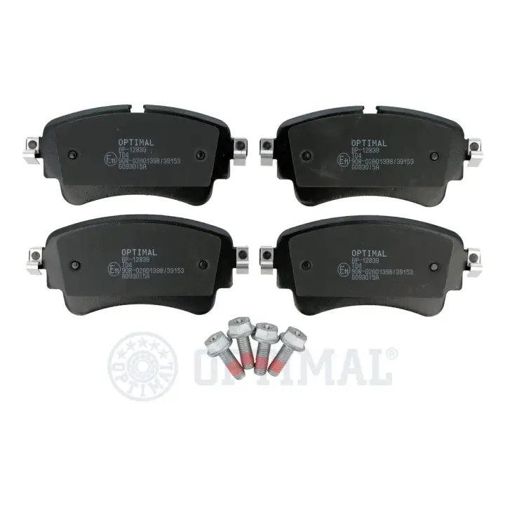 Гальмівні колодки дискові Optimal BP-12839 (фото 1)
