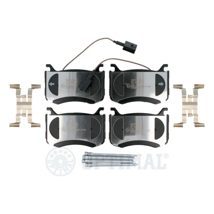 Гальмівні колодки дискові Optimal BP-12863 (фото 1)