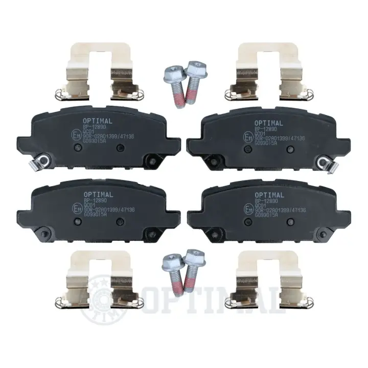 Гальмівні колодки дискові Optimal BP-12890 (фото 1)