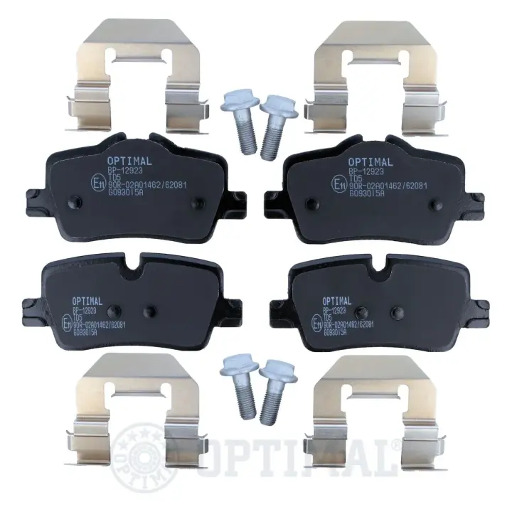 Гальмівні колодки дискові Optimal BP-12923 (фото 1)