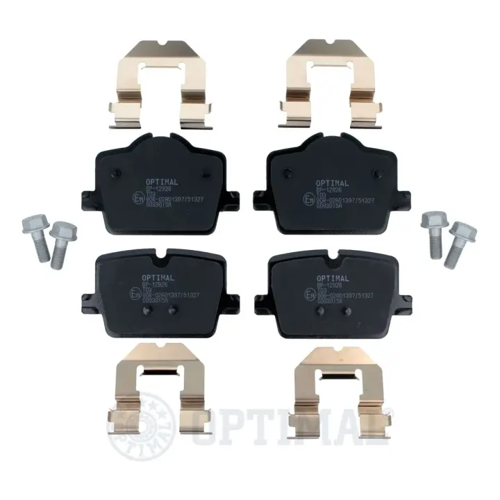 Гальмівні колодки дискові Optimal BP-12926 (фото 1)