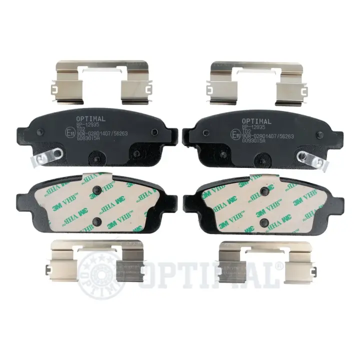 Гальмівні колодки дискові Optimal BP-12935 (фото 1)