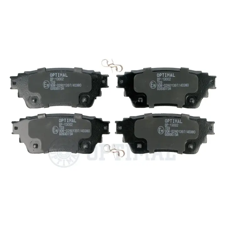 Гальмівні колодки дискові Optimal BP-13002 (фото 1)