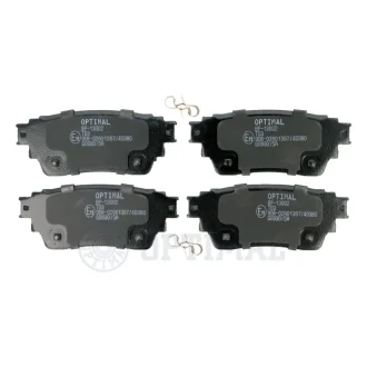 Гальмівні колодки дискові Optimal BP-13002