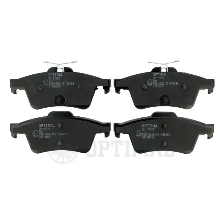 Гальмівні колодки дискові Optimal BP-13022 (фото 1)
