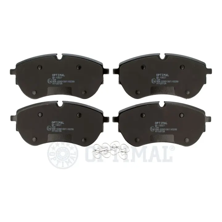 Гальмівні колодки дискові Optimal BP-13027 (фото 1)