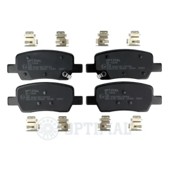 Гальмівні колодки дискові Optimal BP-13038