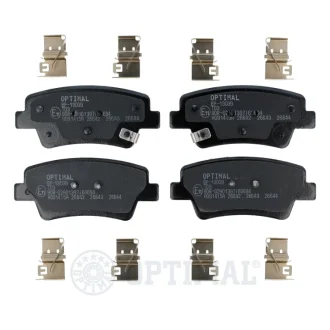 Гальмівні колодки дискові Optimal BP-13039