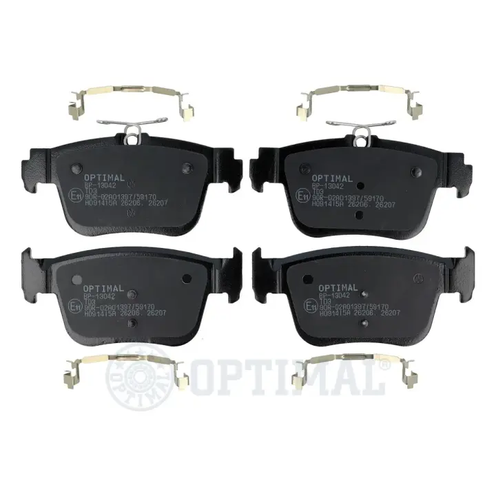 Гальмівні колодки дискові Optimal BP-13042 (фото 1)