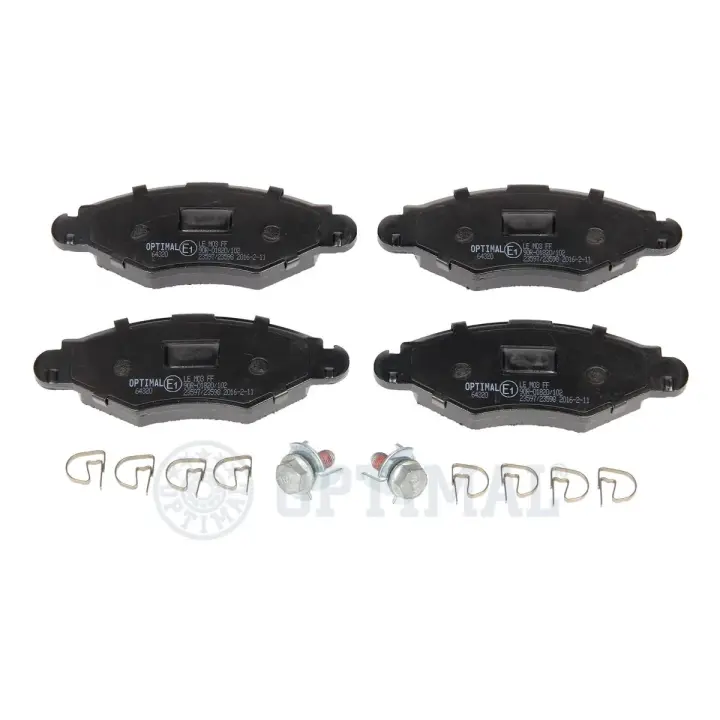 Гальмівні колодки дискові Optimal BP-64320 (фото 1)