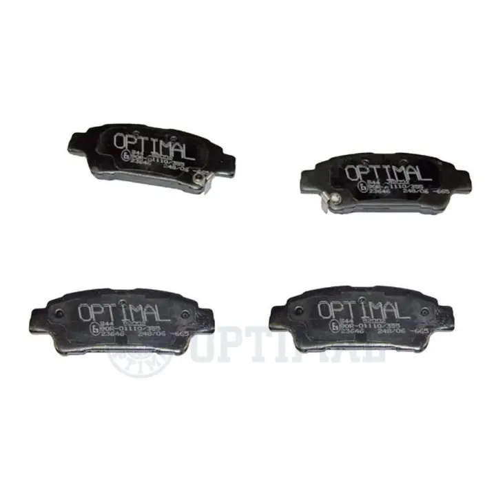 Гальмівні колодки дискові Optimal BP-82002 (фото 1)