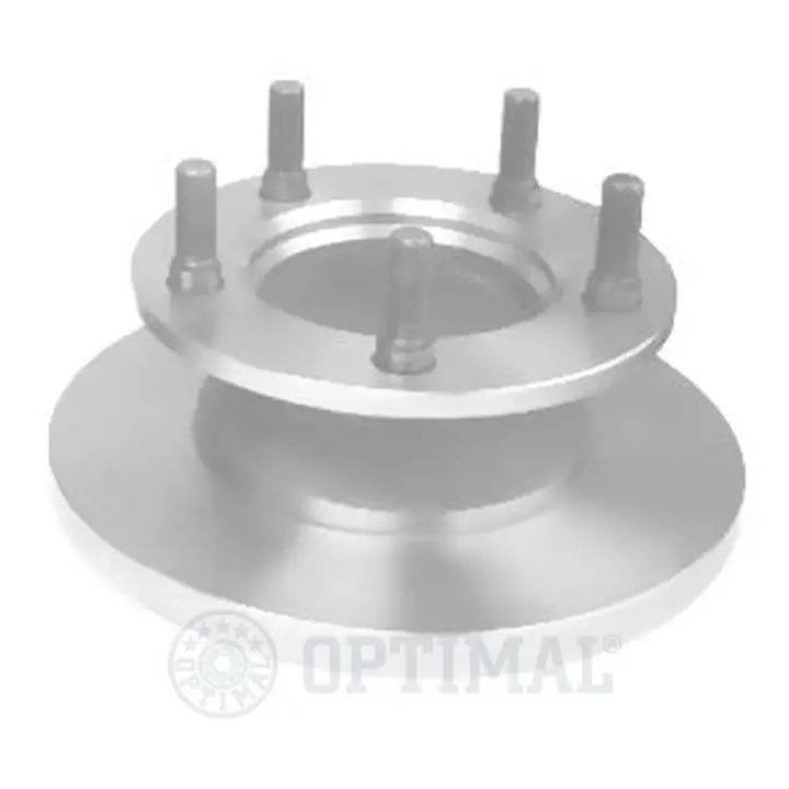 Гальмівний диск Optimal BS-0820C (фото 1)