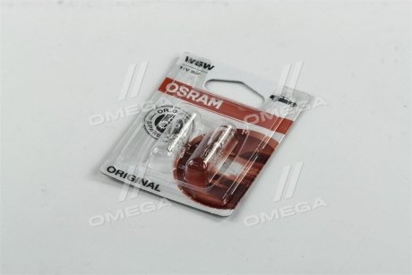 ЛАМПА W5W 12V 5,20 W W2.1x9.5d BLI STANDARD OSRAM 2825-02b