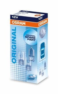 ЛАМПА W5W 12V W2,1X9,5D UNV1 ULTRALIFE OSRAM 2825ULT