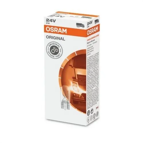 ЛАМПА 24V 2W W2.1x9.5d FS STANDARD OSRAM 2840 (фото 1)
