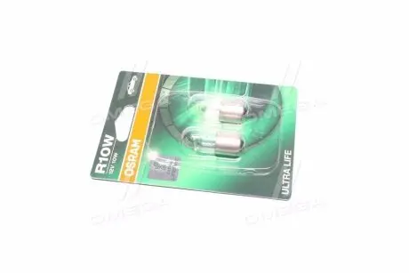 ЛАМПА 10W 12V BA15S 10XBLI2LF ULTRALIFE OSRAM 5008ULT-02b