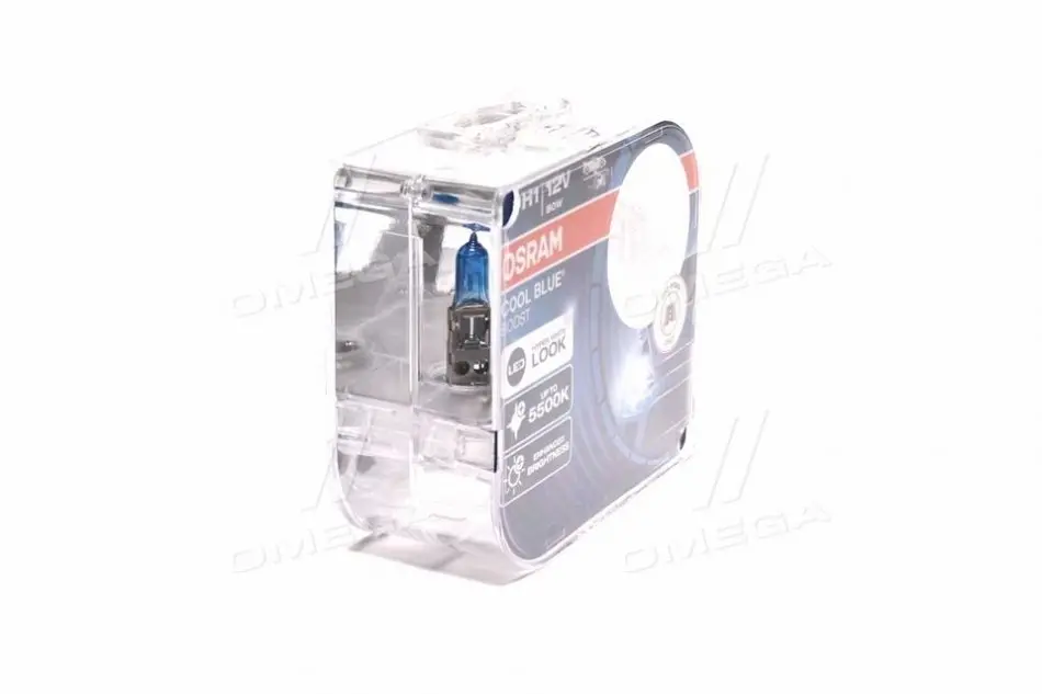 ЛАМПА H1 80W 12V P14.5S DUO BOX - заміна на 62150CBB-2HB OSRAM 62150CBBHCB (фото 1)