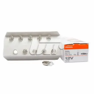Лампа H10W 12V 10W OSRAM 64113