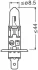 Автолампа галогенова H1 12V 55W P14,5S OSRAM 64150CBI (фото 2)