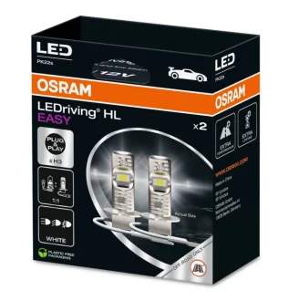 Лампа світлодіодна LED H3 LEDriving HL EASY 12V 6500К (комплект 2 шт.) 64151DWESY-HCB знята з вир-ва, заміна на OSRAM 64151DWESY-2HB