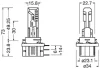 Комплект світлодіодних автоламп OSRAM 64176DWESYHCB (фото 3)